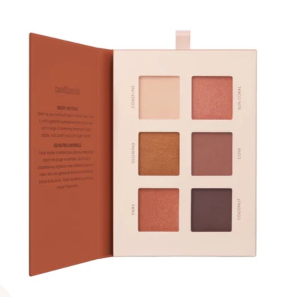 Bare Minerals Mineralist Eyeshadow Palette in Warmth bronze, gold + warm browns